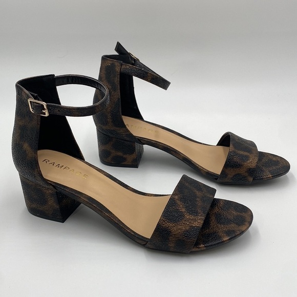 Rampage Women’s Sandals sz 10 Ankle Strap - Picture 5 of 10